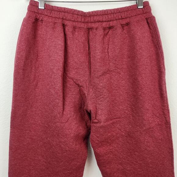 Lunya Lahgo Restore Double Faced Pant Sweatpant Jogger Red Size Large NWOT - Picture 5 of 10